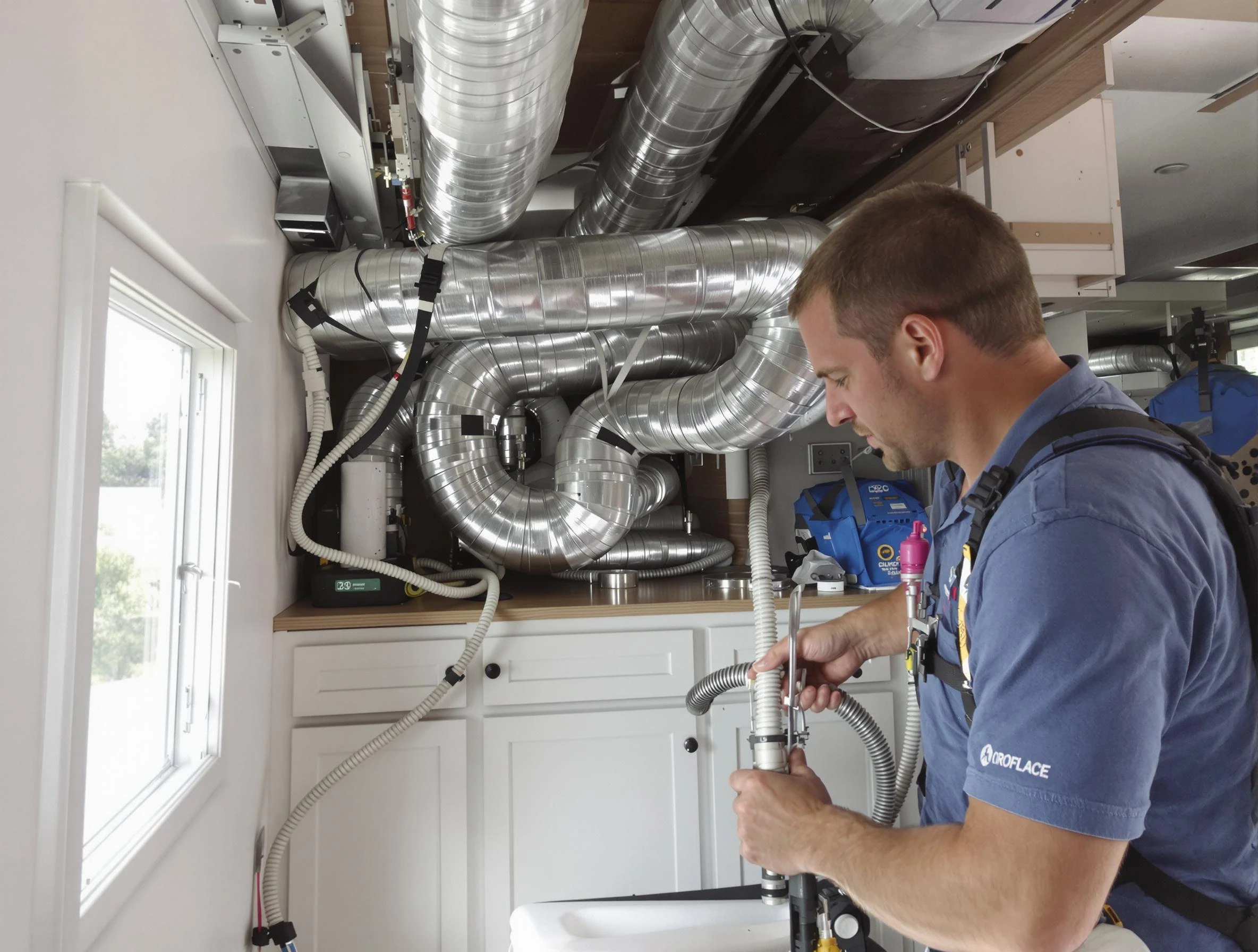 Mobile Home Air Duct Cleaning in Plain City
