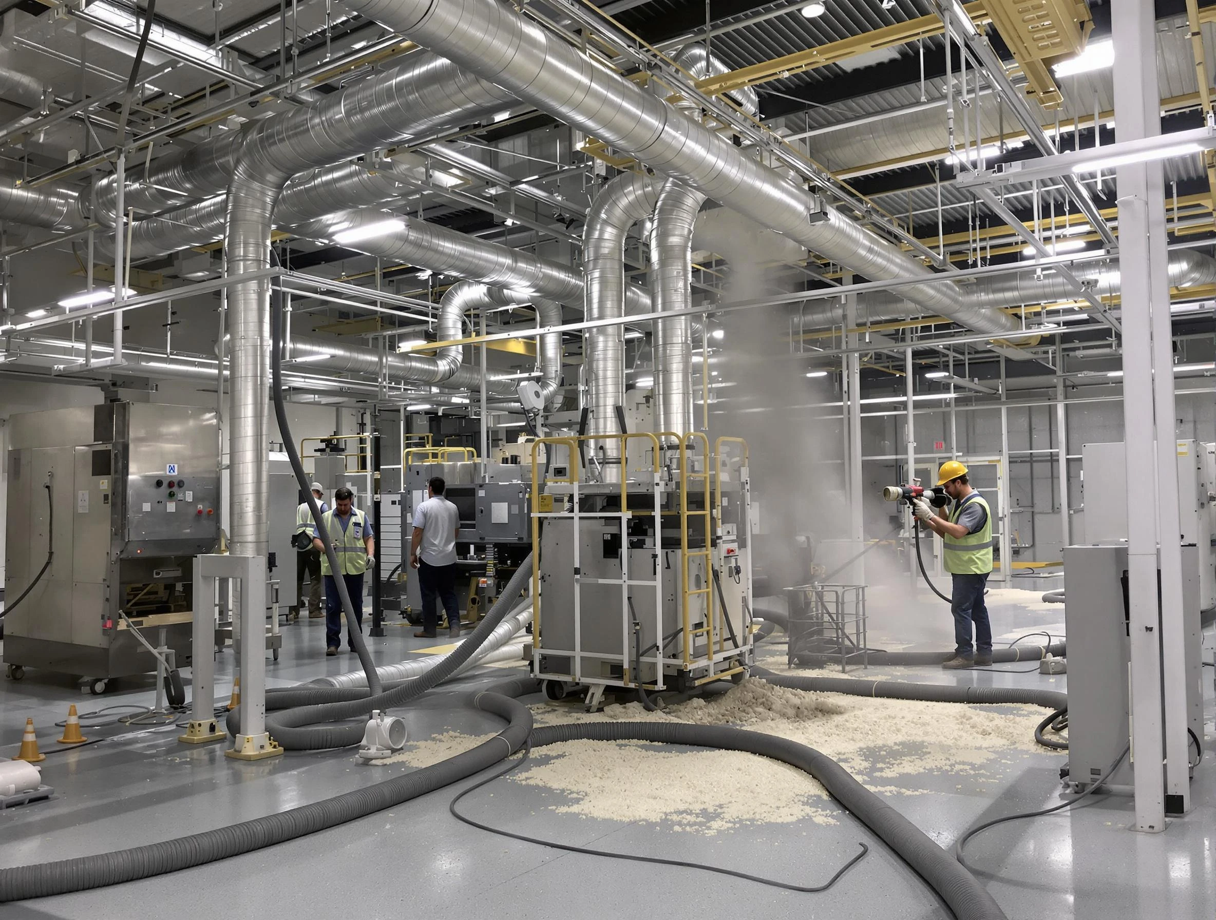 Heavy-duty industrial duct cleaning by Plain City Air Duct Cleaning in Plain City